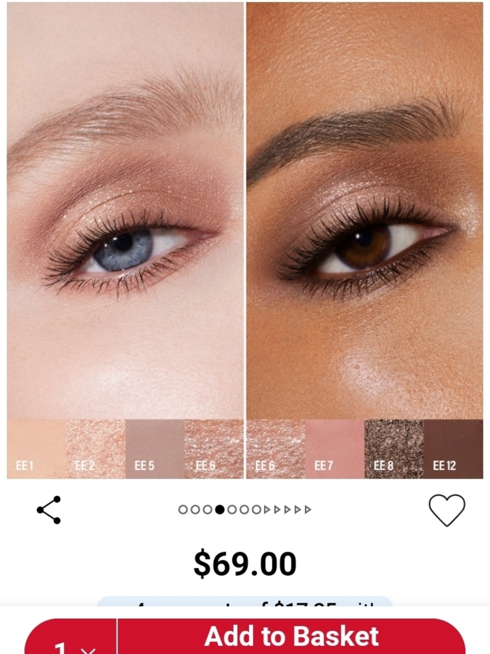 Makeup By Mario Rose & Warm Brown Eyeshadow Palette - Picture 3 of 4